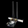 Asus PCE-AX3000 - Wi-Fi 6 (802.11ax) AX3000 Dual-Band PCIe Wi-Fi Adapter - 90IG0610-MO0R10