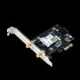 Asus PCE-AX3000 - Wi-Fi 6 (802.11ax) AX3000 Dual-Band PCIe Wi-Fi Adapter - 90IG0610-MO0R10