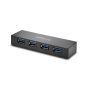 Kensington UH4000C - Hub - 4 x SuperSpeed USB 3.0 - desktop