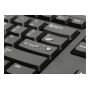 Kensington ValuKeyboard - Teclado - PS 2, USB - Português - preto