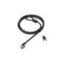 Kensington MicroSaver 2.0 Keyed Ultra Laptop Lock - Cabo de segurança - prata