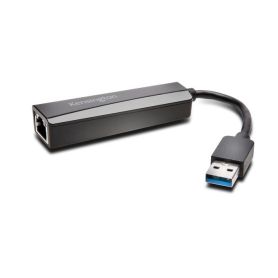 Kensington UA0000E - Adaptador de rede - USB 3.0 - Gigabit Ethernet x 1 - preto