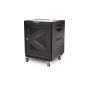 Kensington Secure Cabinet Trolley - Componente de montagem (base de trolley) - preto