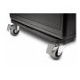 Kensington Secure Cabinet Trolley - Componente de montagem (base de trolley) - preto