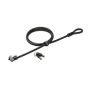 Kensington N17 Keyed Laptop Lock for Wedge Shaped Slots - Trancamento do cabo de segurança - 1.83 m