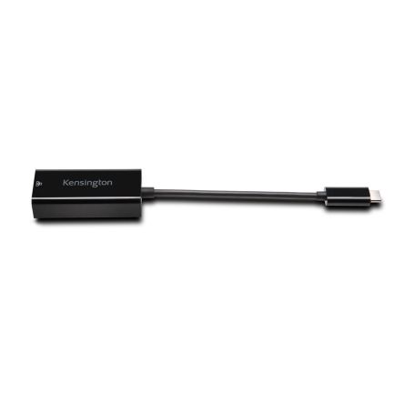 Kensington CA1100E USB-C to Ethernet Adapter - Adaptador de rede - USB-C 3.1 - Gigabit Ethernet x 1