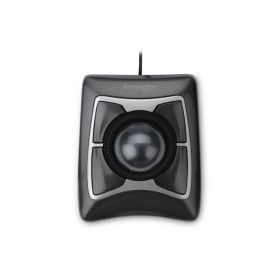 Kensington Expert Mouse - Trackball - destros e canhotos - óptico - 4 botões - com cabo - USB - preto