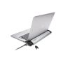 Kensington Laptop Locking Station 2.0 - MicroSaver 2.0 Keyed Lock - Kit de segurança de sistema - 15.6''