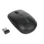 Kensington Pro Fit Mobile - Rato - destros e canhotos - laser - 2 botões - sem fios - 2.4 GHz - receptor sem fio USB - preto