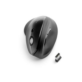 Kensington Pro Fit Ergo Vertical Wireless Mouse -Rato -ergonómico -para direita -6 botões -sem fios -2.4 GHz