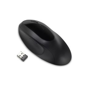 Kensington Pro Fit Ergo Wireless Mouse -Rato -ergonómico -5 botões -sem fios -2.4 GHz, Bluetooth 4.0 LE -receptor sem fio USB