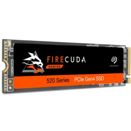Seagate FireCuda 520 ZP2000GM3A002 - Unidade de estado sólido - 2 TB - interna - M.2 2280 - PCI Express 4.0 x4 (NVMe)