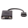 Dell -Adaptador de vídeo -HDMI VGA -HDMI (M) para HD-15 (VGA) (F)