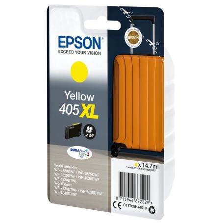 Epson Singlepack Yellow 405XL DURABrite Ultra Ink - C13T05H44020