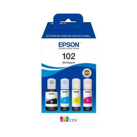 Epson 102 EcoTank 4-colour Multipack (WE) - C13T03R640