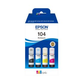 Epson 104 EcoTank 4-colour Multipack - C13T00P640
