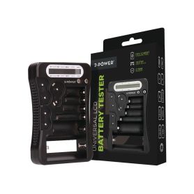 Power Battery Tester 2-Power  - Battery Tester - AA,AAA,C,D,9V,Coin Cell BTH0004A