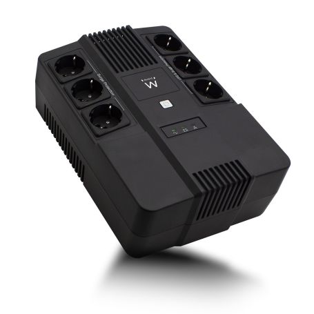 EWENT UPS de Linha Interativa 600 VA - com tomada ligada à terra - EW3945