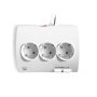 EWENT Tomada múltipla com 5 entrada e 2 portas USB, cabo 1.5m - EW3935