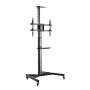 EWENT Suporte Móvel para TV, 37 - 70'', com suporte para camara, Max VESA 600x400 - EW1540