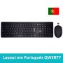 KIT TECLADO E RATO EWENT WIRELESS EW3258 PT PRETO