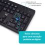 KIT TECLADO E RATO EWENT WIRELESS EW3258 PT PRETO