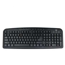 EWENT Teclado USB Multimédia Preto - EW3195