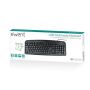 EWENT Teclado USB Multimédia Preto - EW3195