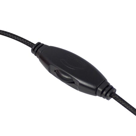 EWENT Headsets com microfone para smartphone e tablet, cabo 1.8m - EW3567