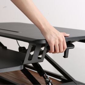 EWENT Estação de Trabalho Elevatória, ajustável em altura e suporte para teclado - EW1545