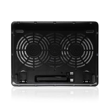EWENT Base de Refrigeração para Portátil com 2 ventoinhas silenciosas, até 17'' - EW1256