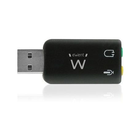 PLACA DE SOM EWENT EW3751 USB VIRTUAL 3D 5.1