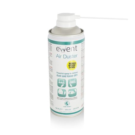 EWENT Spray Eliminador de Pó 220 ml Profissional (Funciona na posição de cima para baixo) - EW5600