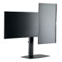 EWENT Suporte Monitor de Mesa 2 Monitores até 32'', amortecedor pneumático, Max VESA 100x100 - EW1538
