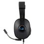 EWENT Headset Gaming com microfone para PC e Consola, Led´s RGB, 2xjack 3.5mm + USB - PL3321