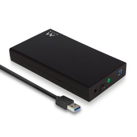 EWENT Caixa Externa para HDD SATA de 3.5'' USB 3.2 de 1ª geração (USB 3.0) com montagem sem parafusos - EW7056