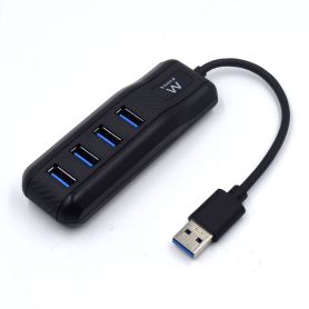 EWENT HUB USB 4 portas 3.1 Gen 1 (USB 3.0) - EW1138