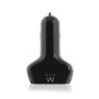 EWENT Carregador de Isqueiro USB de 4 Portas 9.6A - EW1354