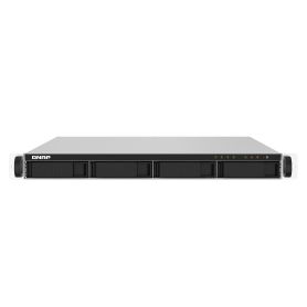 QNAP 4-Bay AL324 quad-core 1.7 GHz rackmount NAS with 250W PSU, 2GB, SATA 6Gb s, 2x 10GbE SFP+, 2x 2.5GbE, 1x PCIe Gen2 x2 slot