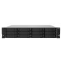 QNAP 12-Bay AL324 quad-core 1.7 GHz rackmount NAS with 250W, 4GB, SATA 6Gb s, 2x 10GbE SFP+, 2x 2.5GbE, 1x PCIe Gen2 x2 slot