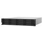 QNAP 12-Bay AL324 quad-core 1.7 GHz rackmount NAS with 250W, 4GB, SATA 6Gb s, 2x 10GbE SFP+, 2x 2.5GbE, 1x PCIe Gen2 x2 slot
