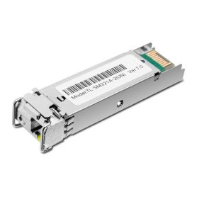 TP-Link Gigabit Single-Mode WDM Bi-Directional SFP Module, SPEC LC Connector, TX1550nm RX1310nm, Single-mode, 2 km