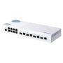 QNAP QSW-M408-4C, 8 port 1Gbps, 4 port 10G SFP+  NBASE-T Combo, web management switch