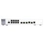 QNAP QSW-M408-2C, 8 port 1Gbps, 2 port 10G SFP+  NBASE-T Combo, 2 port 10G SFP+, web management switch