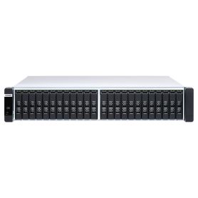 QNAP 24-Bay Enterprise ZFS NAS, SAS 12G 6G, Xeon D-2142IT, 128GB RAM, 7-LAN, 10G-ready, Iscsi ES2486dc-2142IT-128G