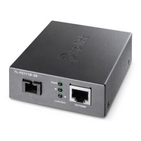 TP-Link Conversor de Mídia WDM de 10 100 Mbps, PORT 1× 100Mbps SC Port, 1× 10 100M RJ45 Port (Auto MDI MDIX), SPEC Full-duplex