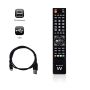 EWENT Comando TV Universal 4 in 1 programável através de PC com cabo micro USB - EW1570