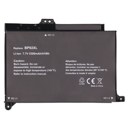 Battery Laptop 2-Power Lithium polymer - Main Battery Pack 7.7V 41Wh 2P-BP02XL