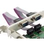 Conceptronic PCI Express Card 1-Port Parallel & 2-Port Serial - SPC01G