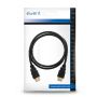 EWENT Cabo HDMI 2.1 de ultra alta velocidade 8K com Ethernet 1.0 m, preto, 8K@60Hz, HDR - EC1320